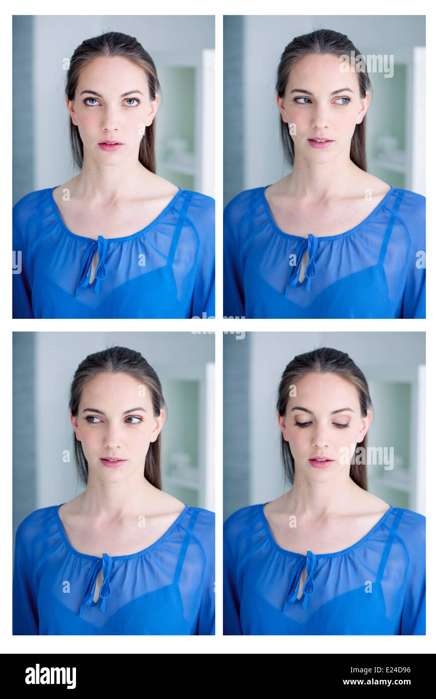 Gym du visage Banque D'Images