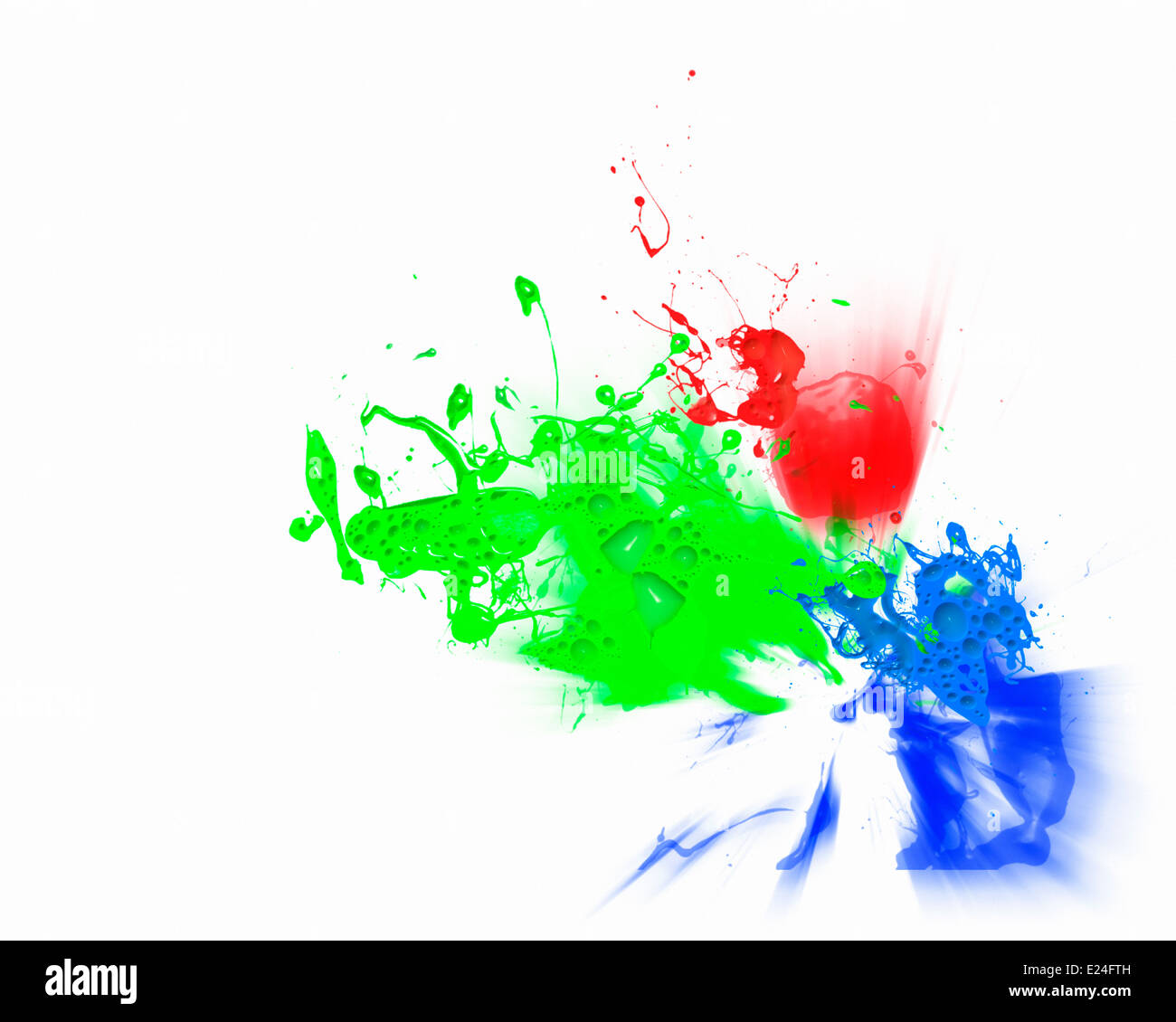 La technologie couleur : rgb Banque D'Images