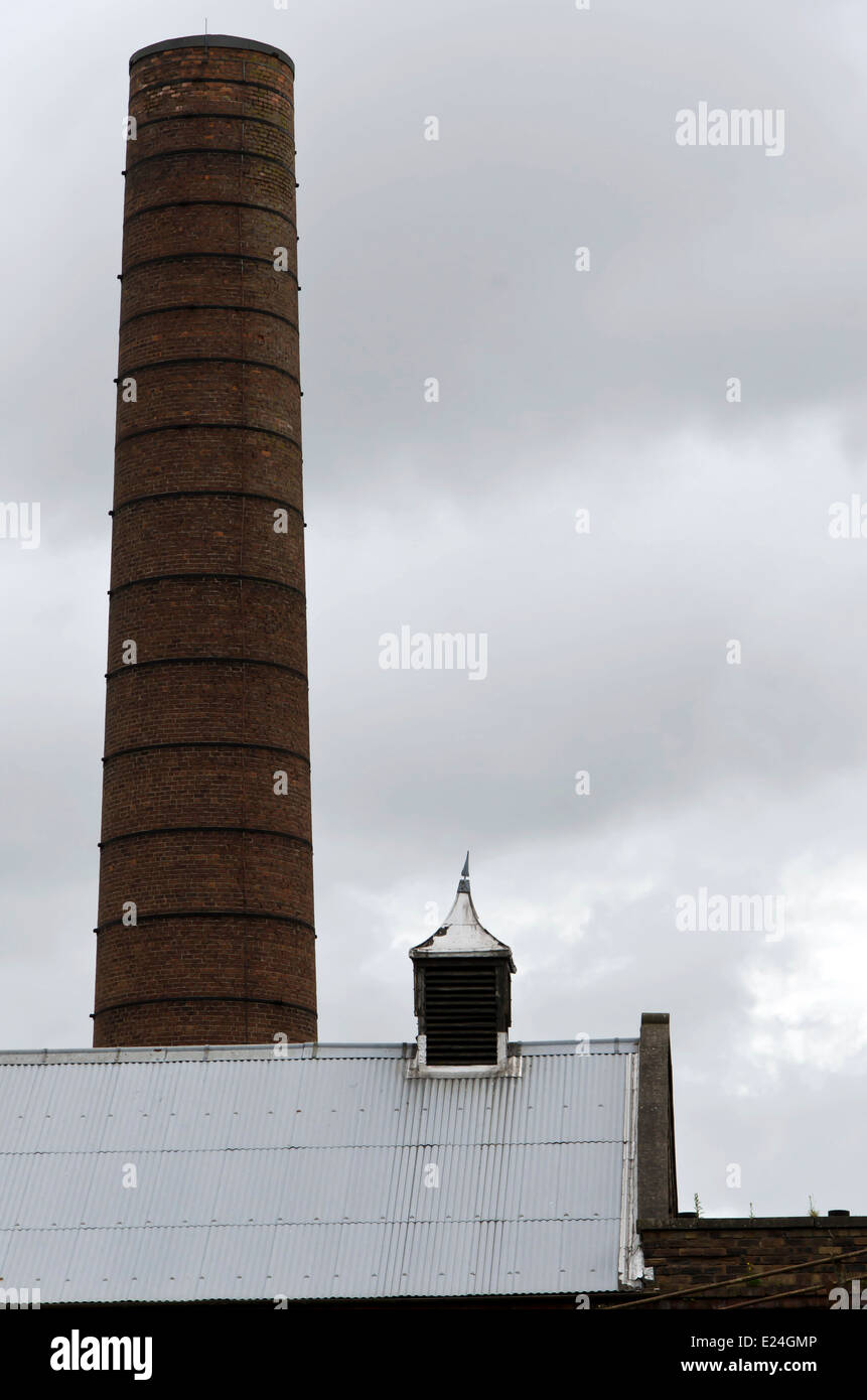 La vieille Lady Victoria Colliery, une mine de charbon, qui est maintenant le Scottish Mining Museum, près d'Édimbourg, Écosse. Banque D'Images