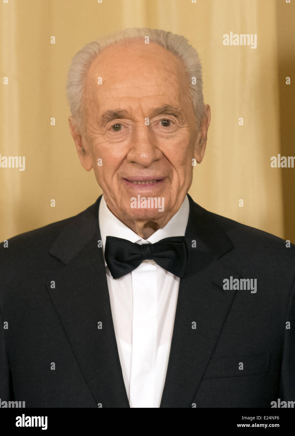 Shimon Peres pour poser le support avant le Statebanquet au Palais de Noordeinde à La Haye où : La Haye, Utrecht, Hollande Quand : 01 Oct 2013 Banque D'Images