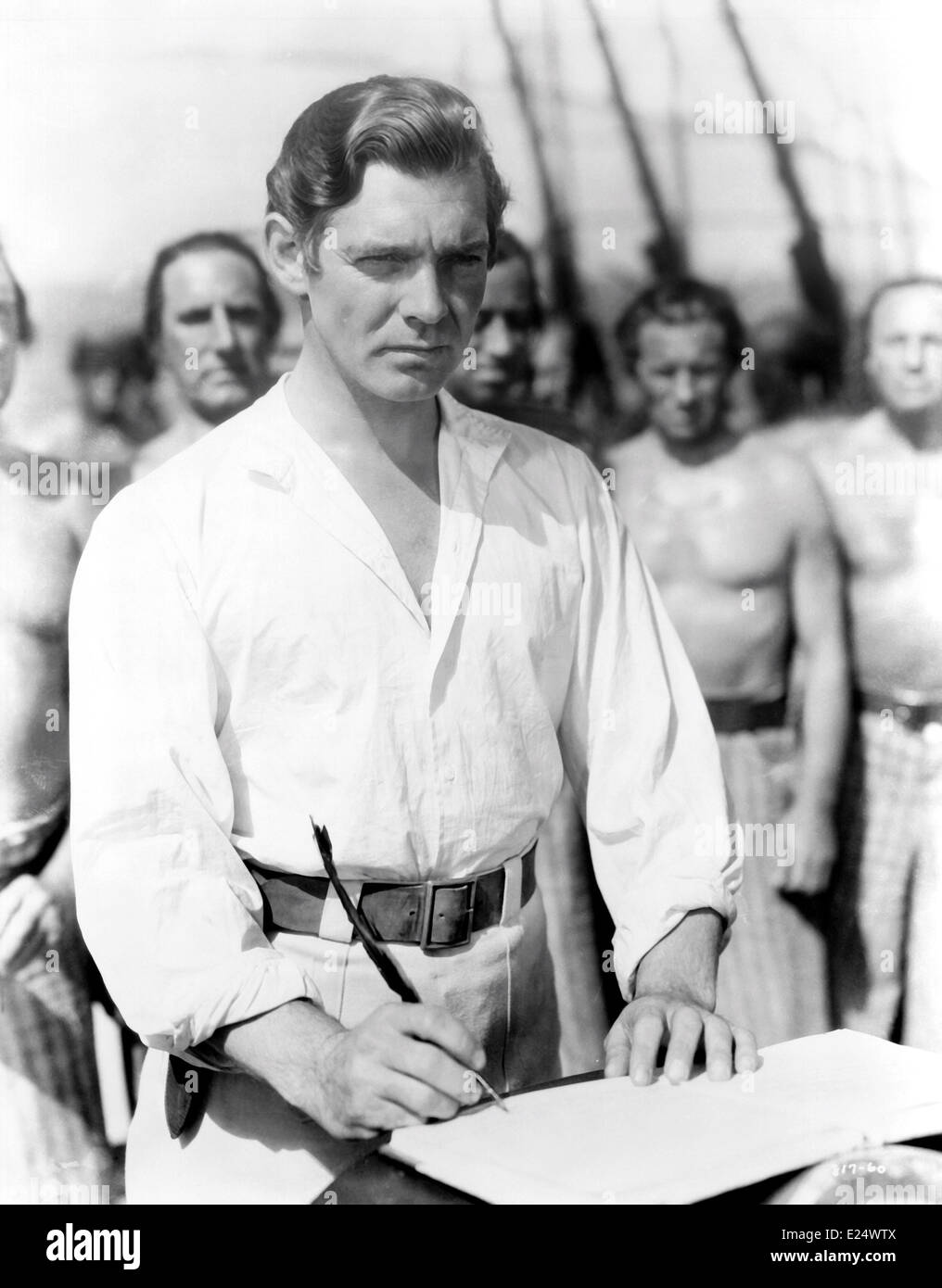 Clark Gable dans 'Mutinerie sur le Bounty'' (1935). Réalisé par Frank Lloyd Où : Etats-Unis Quand : 30 Jan 2013 om Banque D'Images