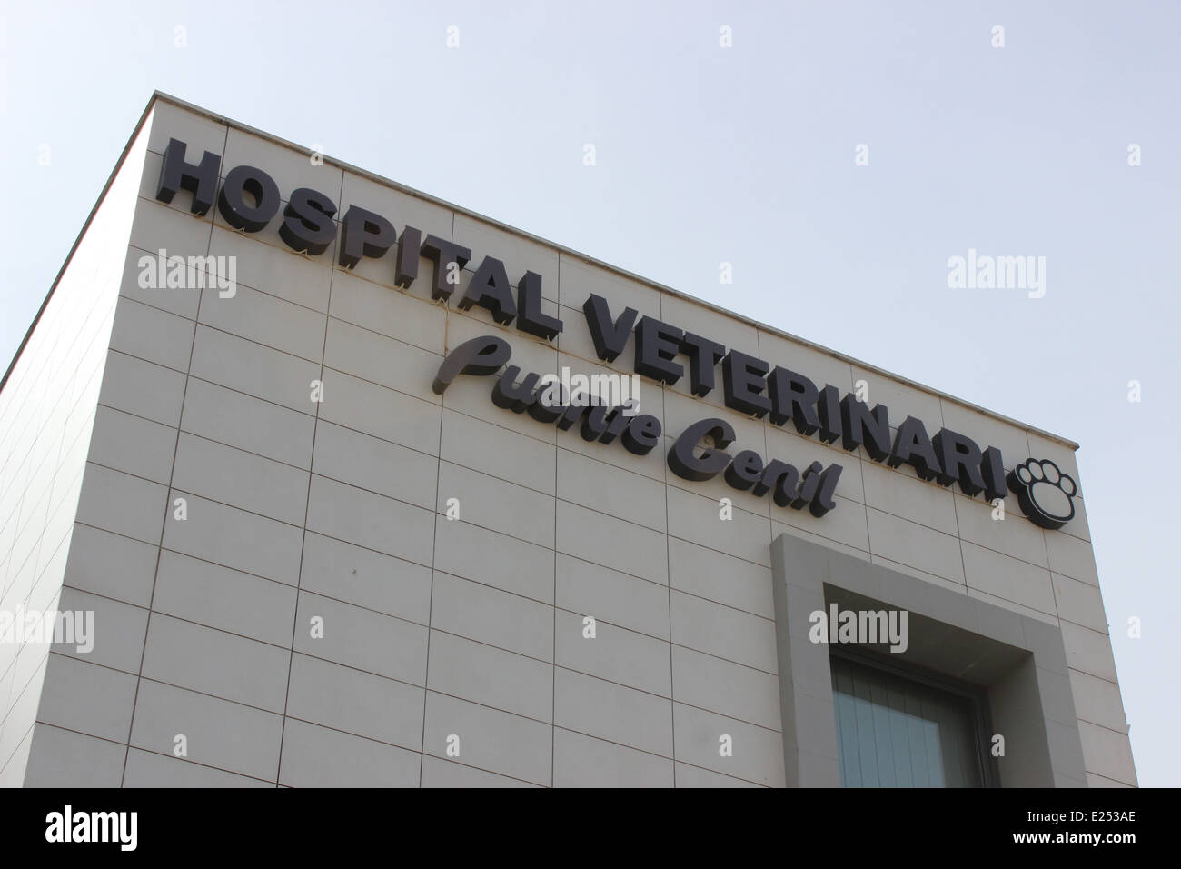 Animal's Hospital de Puente Genil, Espagne. Banque D'Images