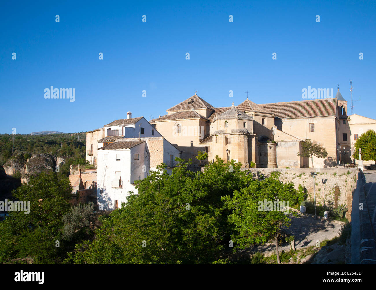 L'église Iglesia de Carmen Alhama de Granada, Espagne Banque D'Images