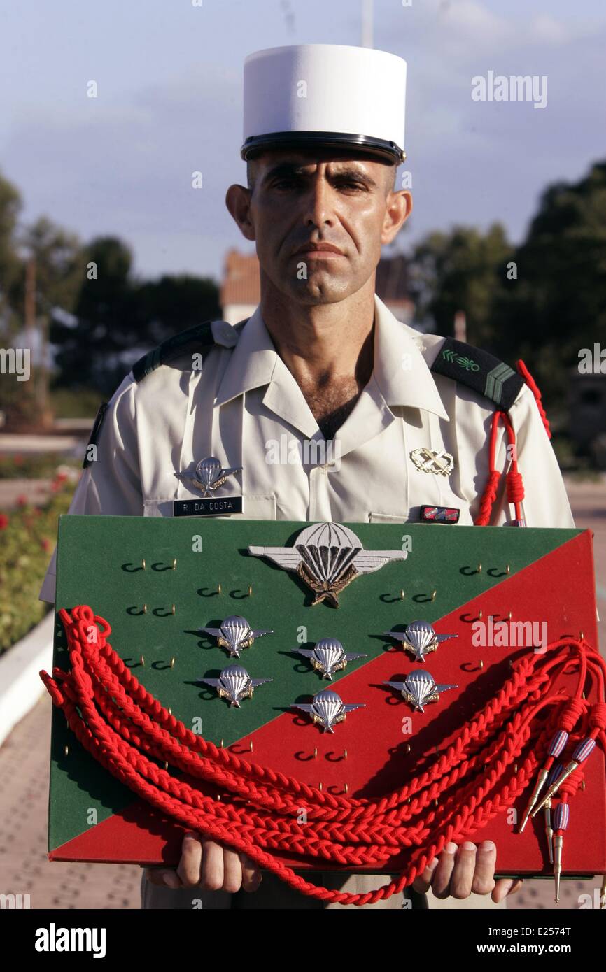 Camp Rafalli Camp Raffalli, accueil de la 2e REP, un régiment aéroporté de la Légion ...