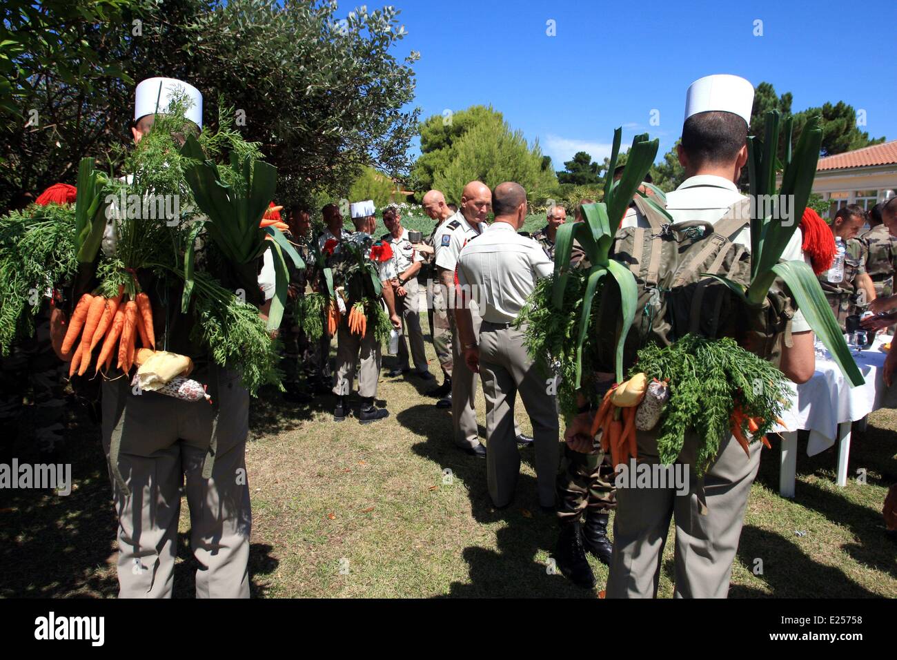 Camp Rafalli Camp Raffalli, accueil de la 2e REP, un régiment aéroporté de la Légion ...