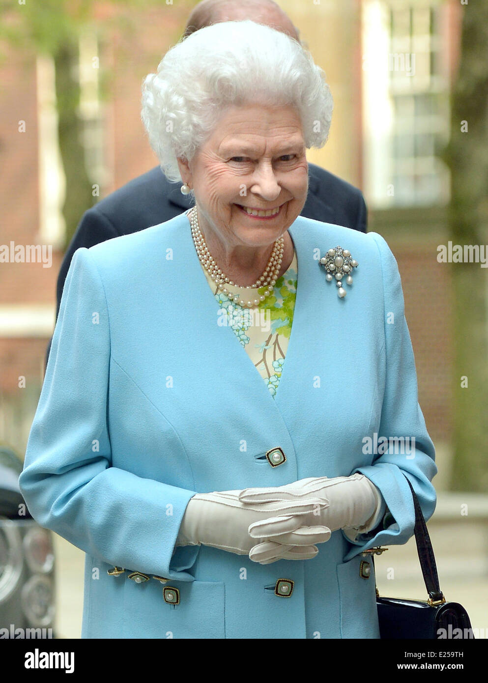 La Grande-Bretagne a Sa Majesté la Reine Elizabeth II, arrive pour la reconsécration du temple récemment rénové, l'orgue de l'Église pendant la messe chorale à Temple Church où : La Reine Elizabeth II Où : London, Royaume-Uni Quand : 07 mai 2013 Banque D'Images