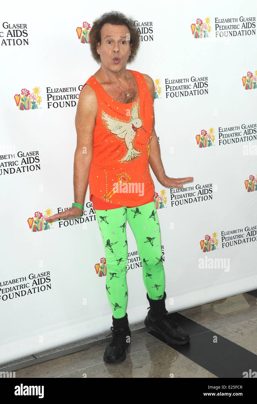 Elizabeth Glaser Pediatric AIDS Foundation's 24e 'l'heure des héros' au siècle Parc avec : Richard Simmons Où : Los Angeles, California, United States Quand : 02 Juin 2013 Banque D'Images