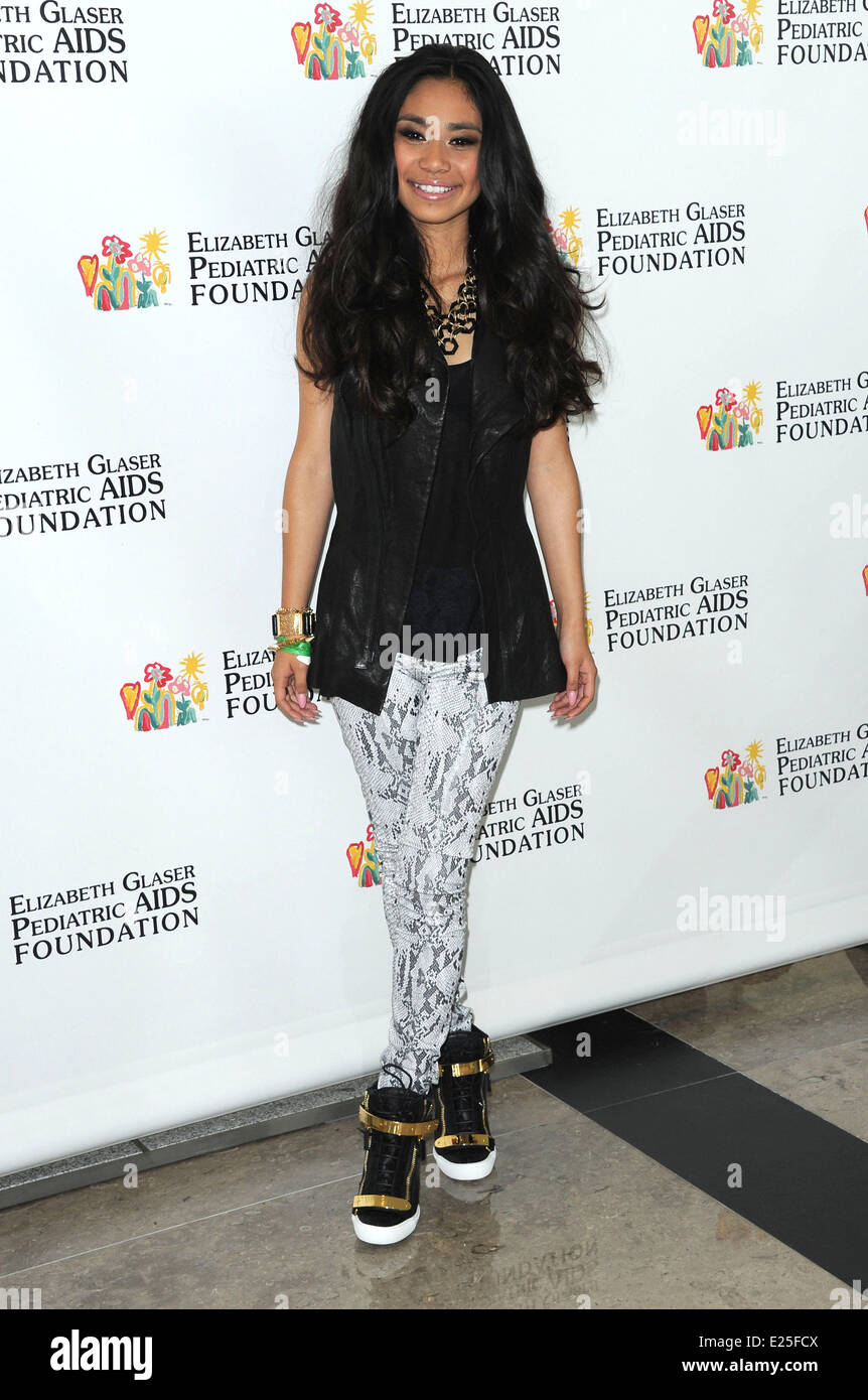 Elizabeth Glaser Pediatric AIDS Foundation's 24e 'l'heure des héros' au siècle Parc avec : Jessica Sanchez Où : Los Angeles, California, United States Quand : 02 Juin 2013 Banque D'Images