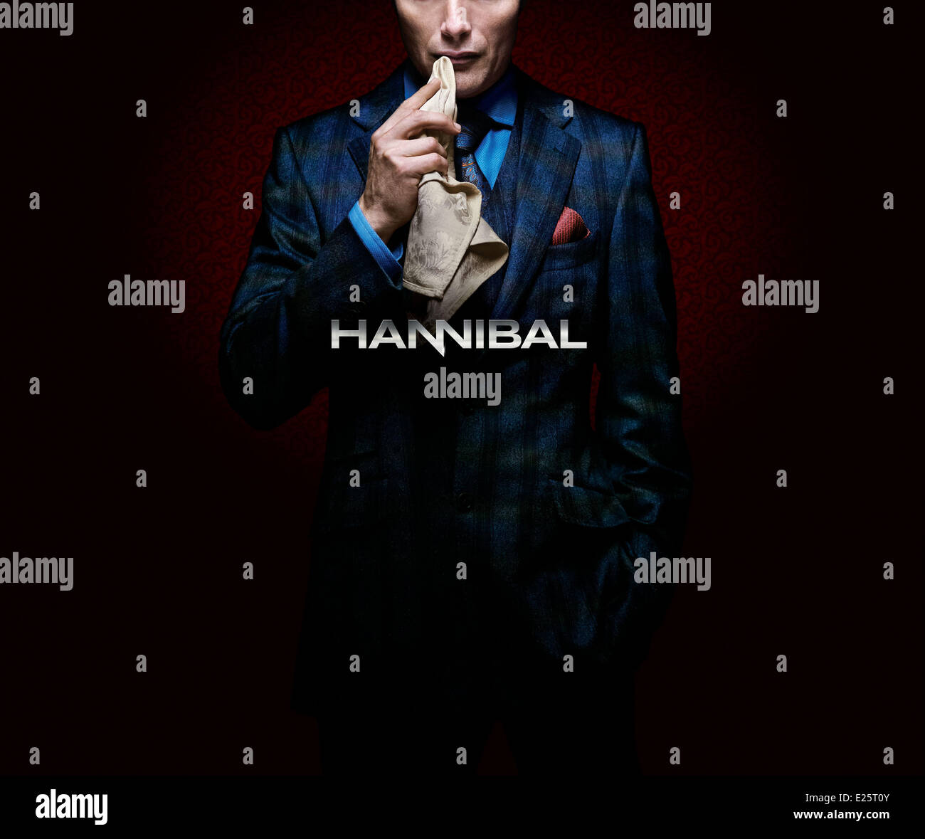 Mads Mikkelsen comme le Dr Hannibal Lecter dans la série télévisée de 'Hannibal' Avec : Mads Mikkelsen Où : United States Quand : 11 Nov 2012 Banque D'Images