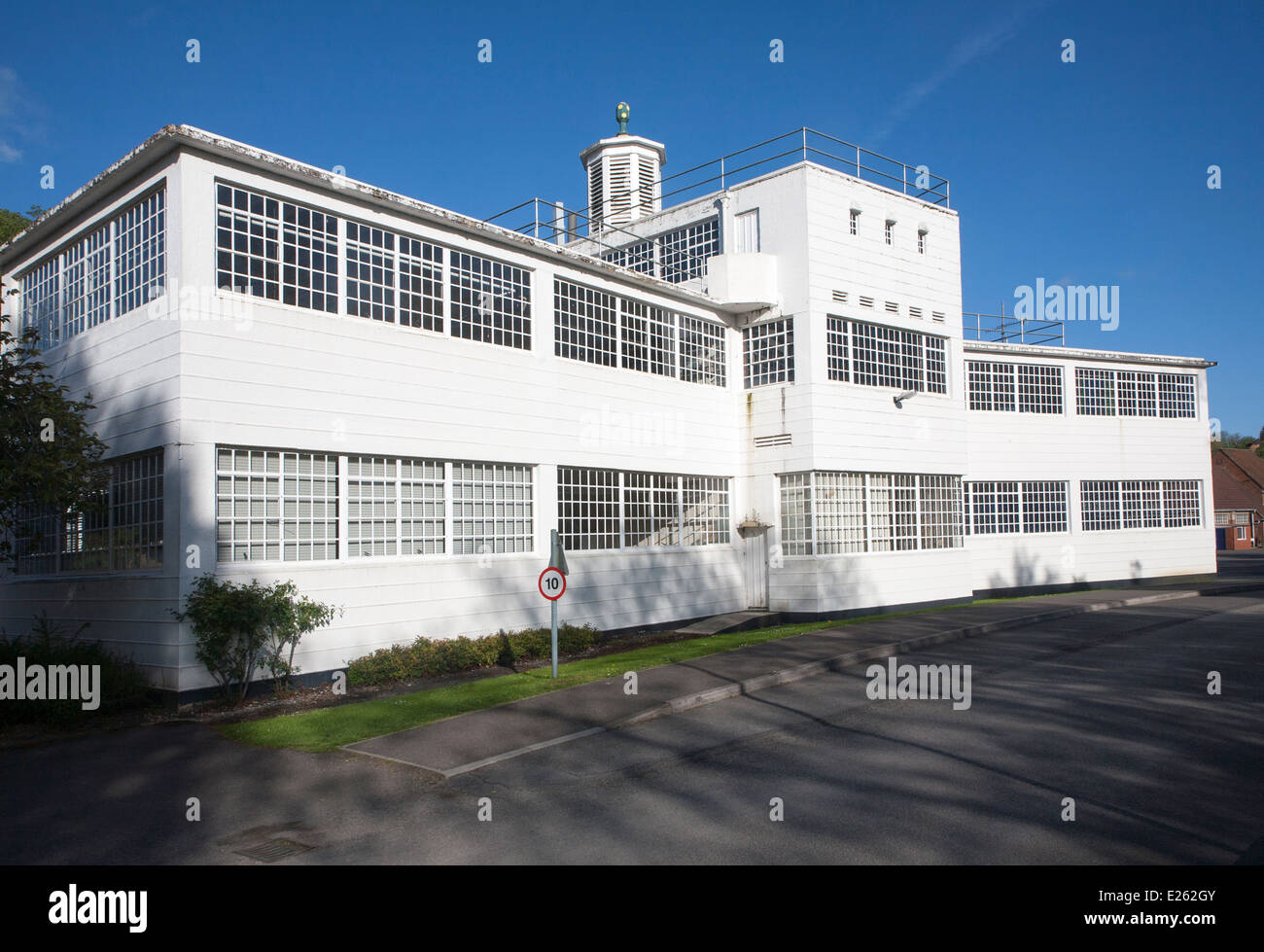 L'édifice du département des sciences de Marlborough College, Marlborough, Wiltshire, Angleterre Banque D'Images