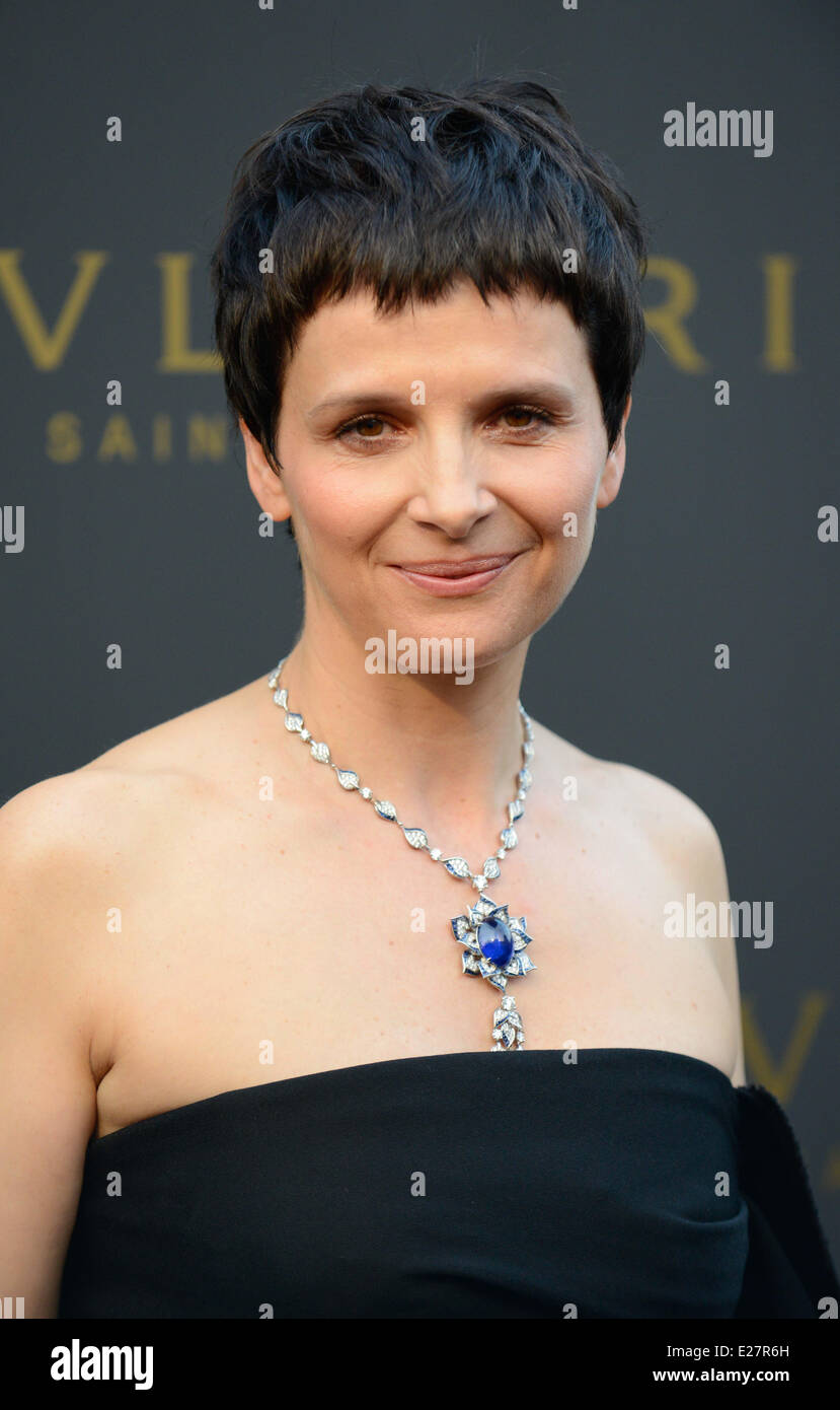 Juliette Binoche, Jeremy Irons et Hilary Swank à l'ouverture officielle ...