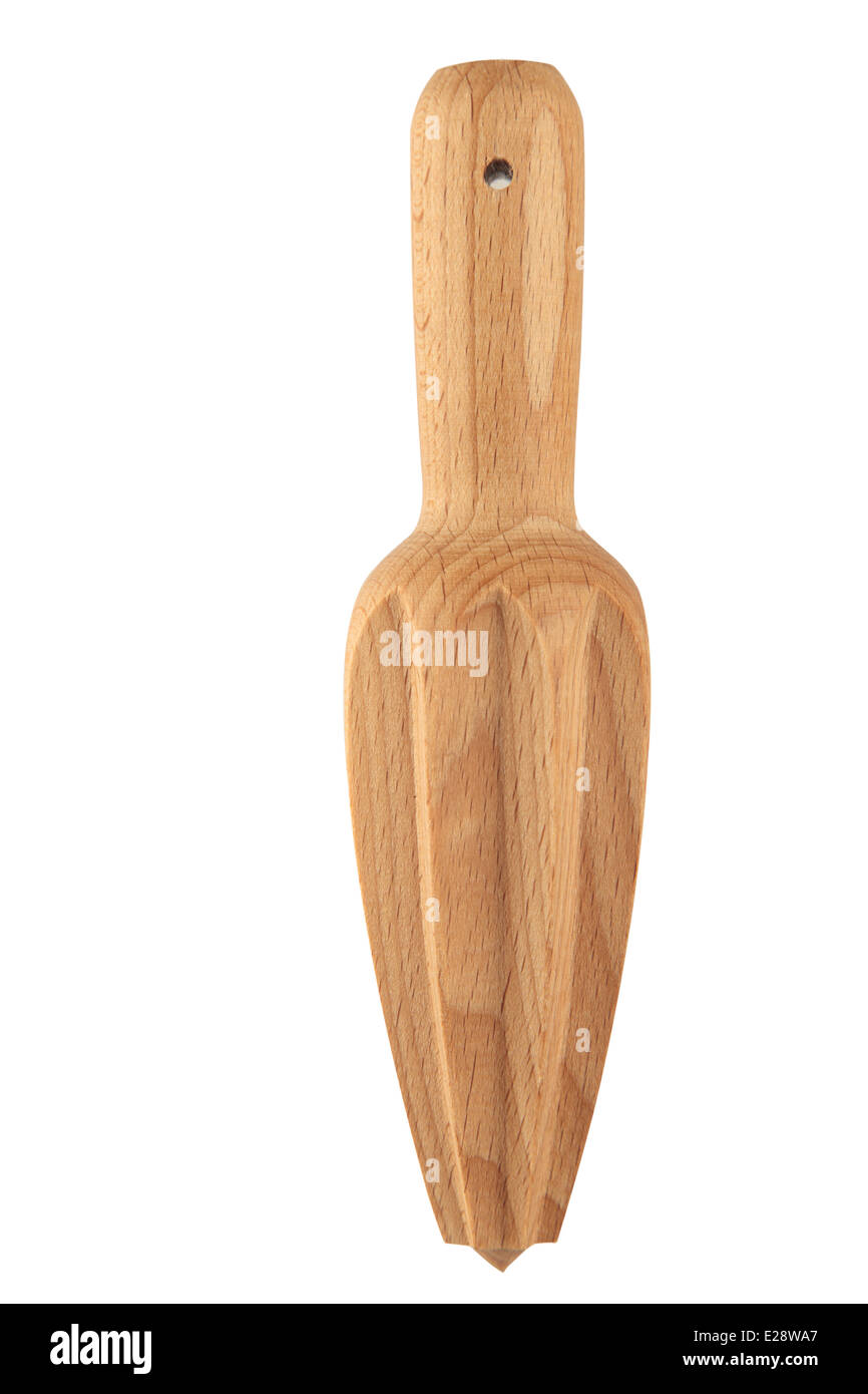 Cuisine en bois avec chemin de travail Banque D'Images