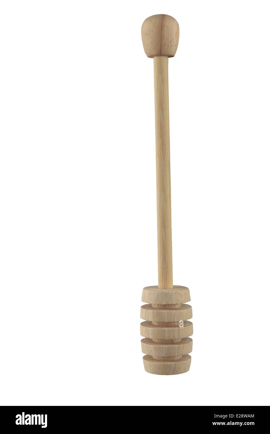 Cuisine en bois avec chemin de travail Banque D'Images