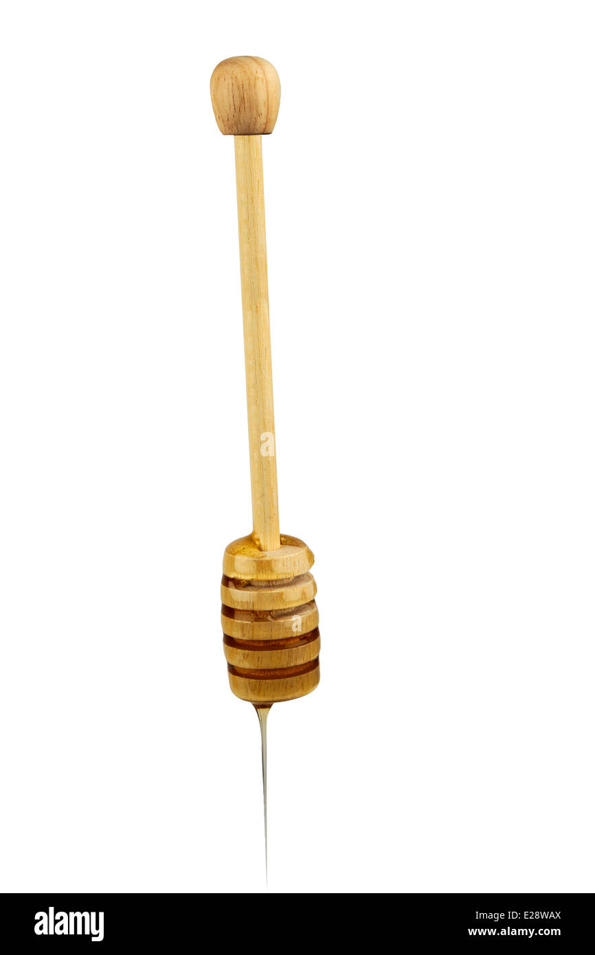 Cuisine en bois avec chemin de travail Banque D'Images