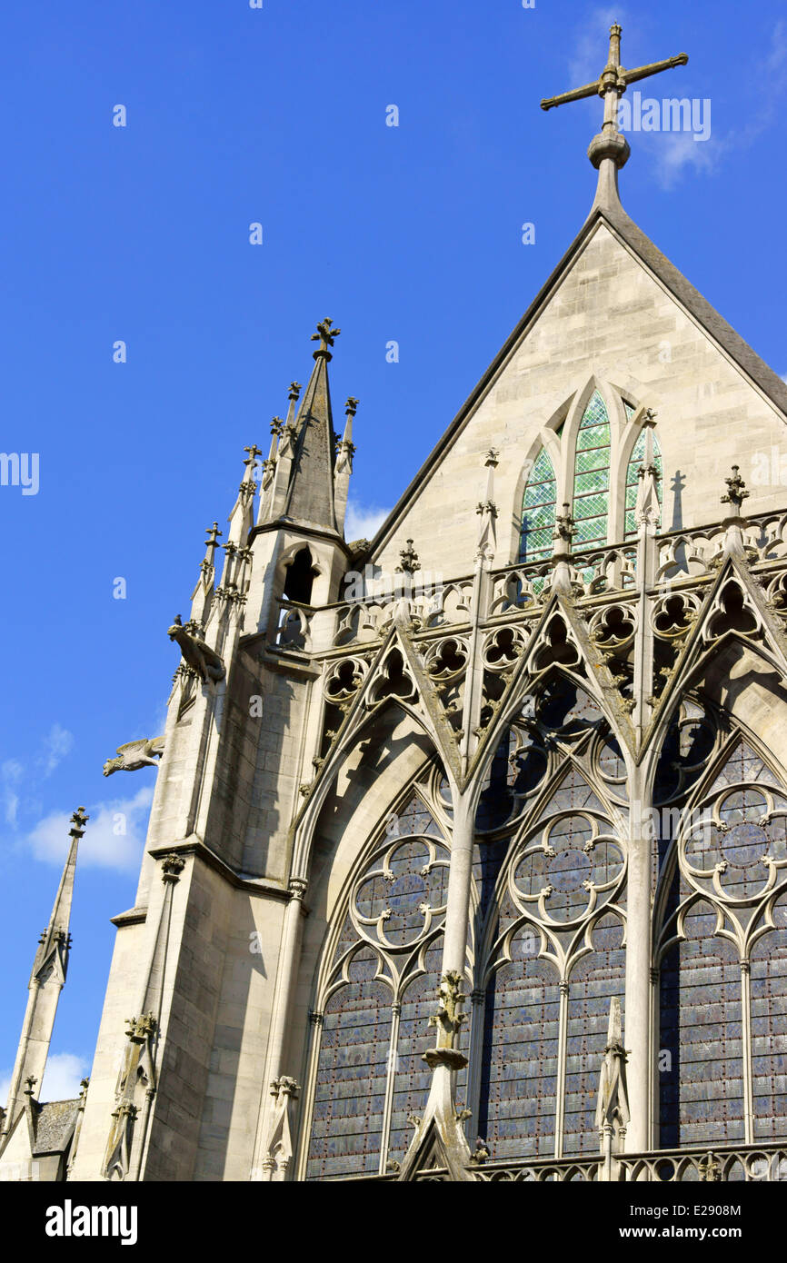 Basilique Saint-Urbain construite au treizième siècle par Jacques Pantaleon à Troyes, Aube, Champagne-Ardenne, France. Banque D'Images