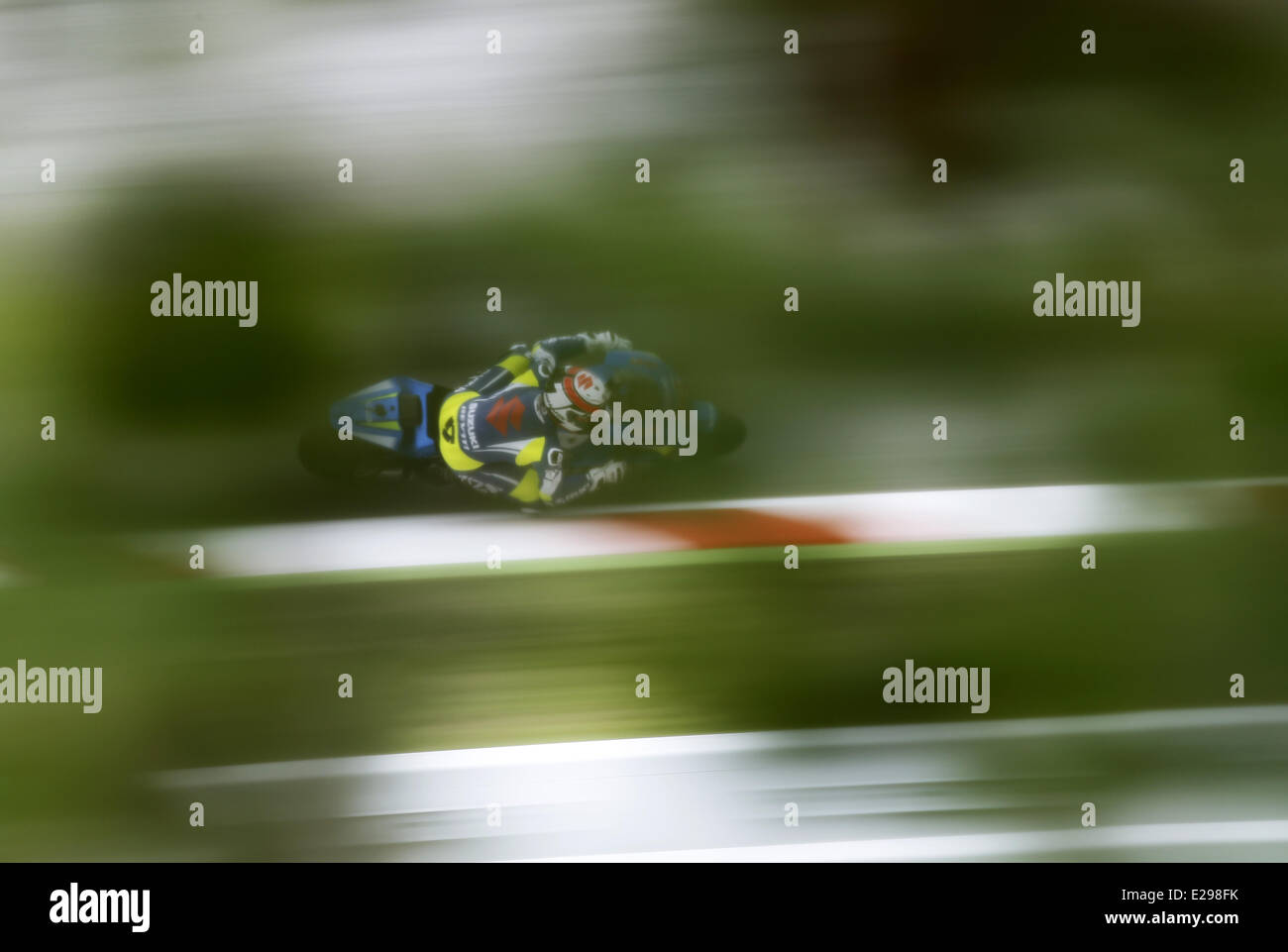 Barcelone, Espagne. 17 Juin, 2014. Barcelone Espagne Jun -17. tests tenue à Barcelona-Catalunya circuit, le 17 juin 2014 Photo : Joan Valls/Urbanandsport Nurphoto / © Joan Valls/NurPhoto ZUMAPRESS.com/Alamy/Live News Banque D'Images