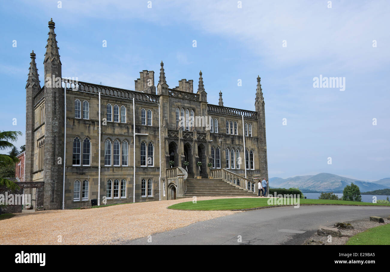 Ross Priory loisirs Strathclyde University et centre de conférence le Loch Lomond. Banque D'Images