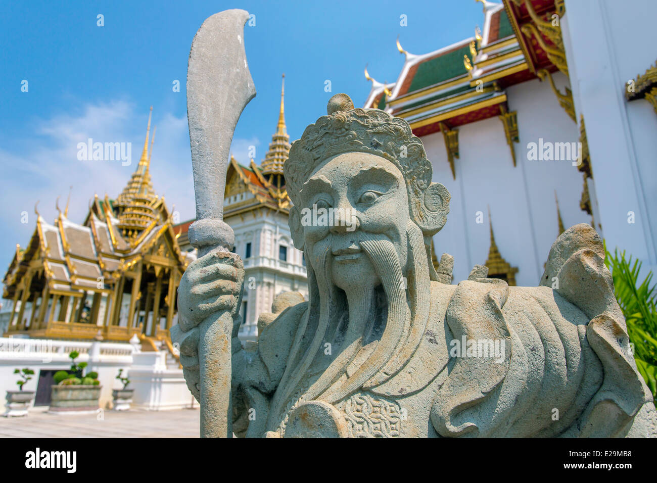 Grand Palace, Bangkok, Thaïlande Banque D'Images