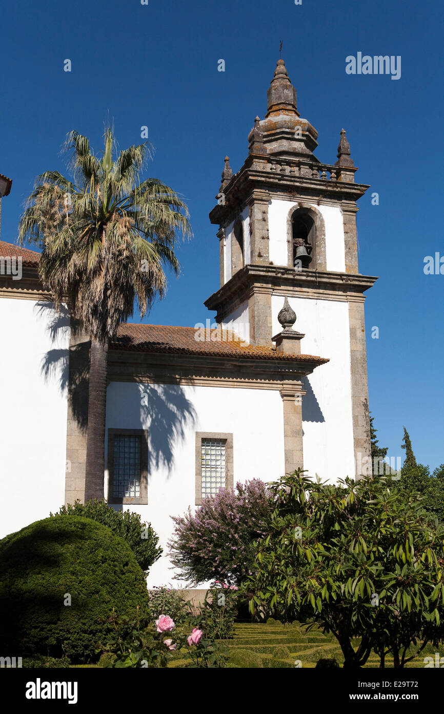 Portugal, région du nord, district de Vila Real, vallée du Douro, Vila Real, Mateus manoir (Solar de Mateus), 18e siècle Banque D'Images