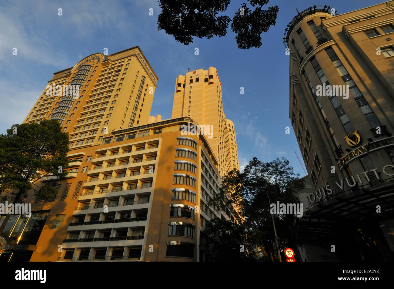 Vietnam, Saigon (Ho Chi Minh Ville), district 1, Caravelle Hotel Banque D'Images