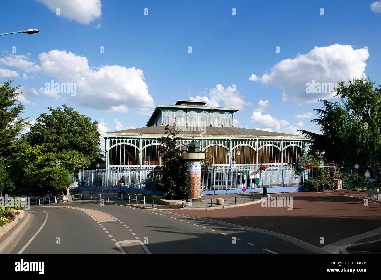 France, Val de Marne, Nogent sur Marne, Pavillon Baltard Banque D'Images