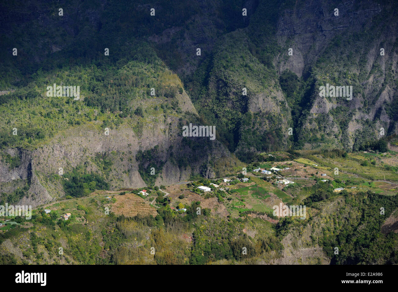 La France, l'île de la Réunion (département français d'outre-mer), le Parc National de La Reunion (Reunion National Park), classé au Banque D'Images