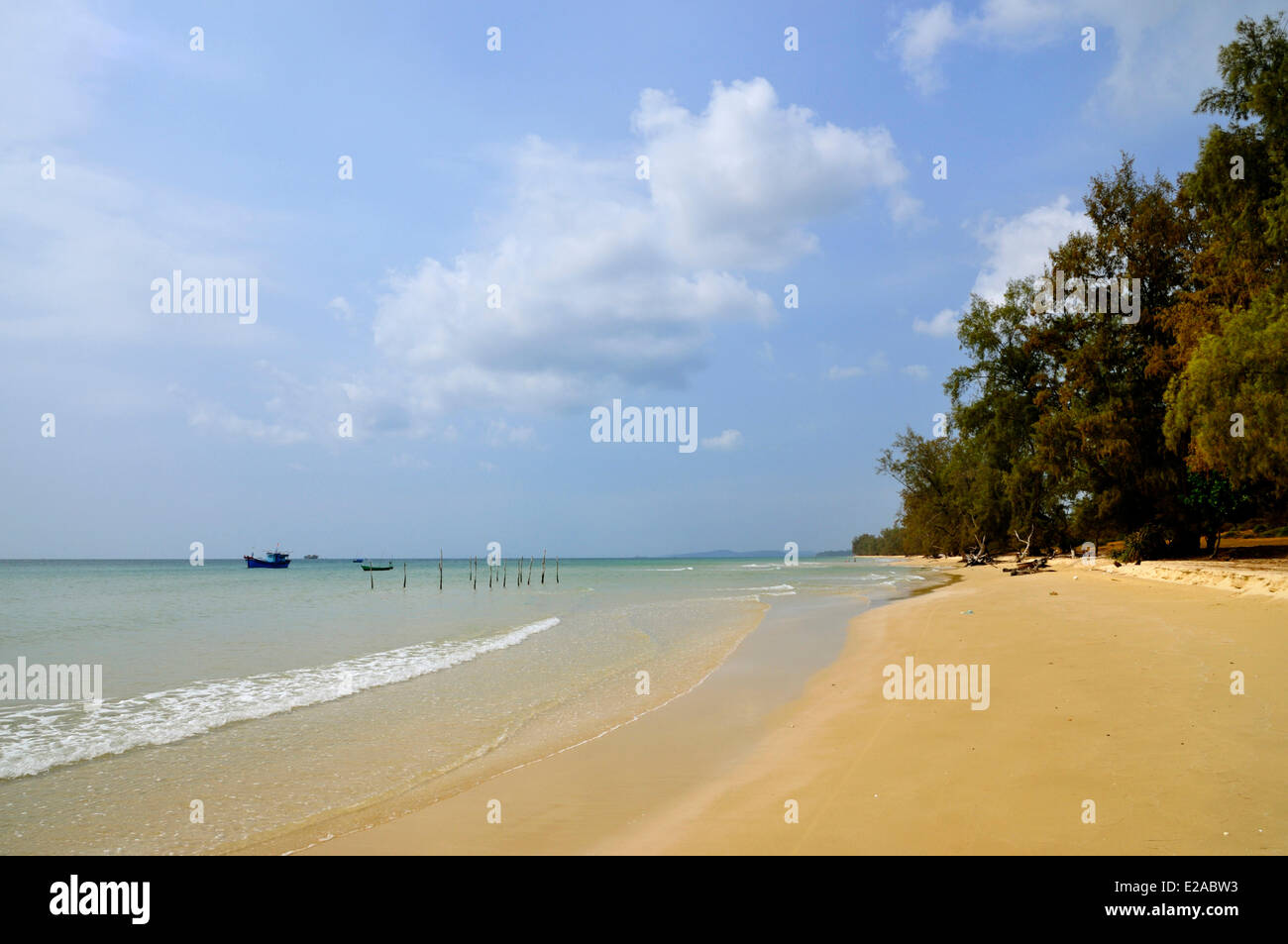 Vietnam, Province de Kien Giang, Phu Quoc, Vung Bau Beach Banque D'Images