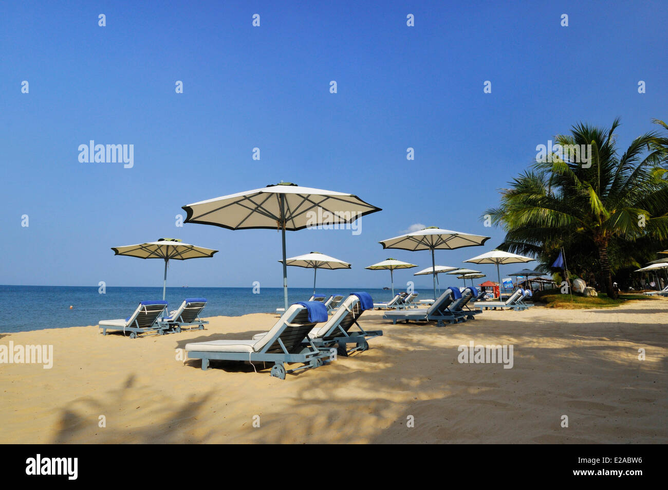 Vietnam, Province de Kien Giang, Phu Quoc, Long Beach Banque D'Images