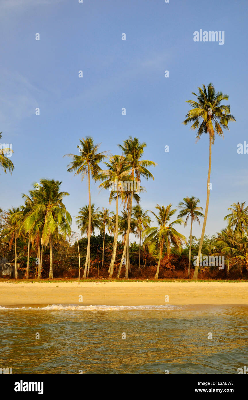 Vietnam, Province de Kien Giang, Phu Quoc, Long Beach Banque D'Images