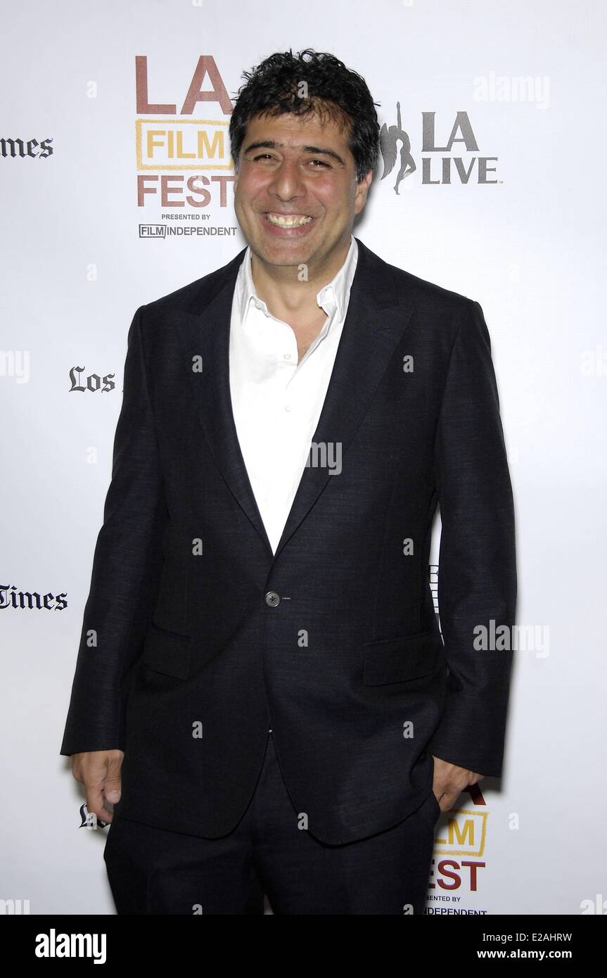 Los Angeles, CA, USA. 17 Juin, 2014. Hossein Amini aux arrivées pour Premiere DES DEUX VISAGES DE JANVIER au Los Angeles Film Festival (LAFF), Regal Cinemas LA Live, Los Angeles, CA, 17 juin 2014. Crédit : Michael Germana/Everett Collection/Alamy Live News Banque D'Images