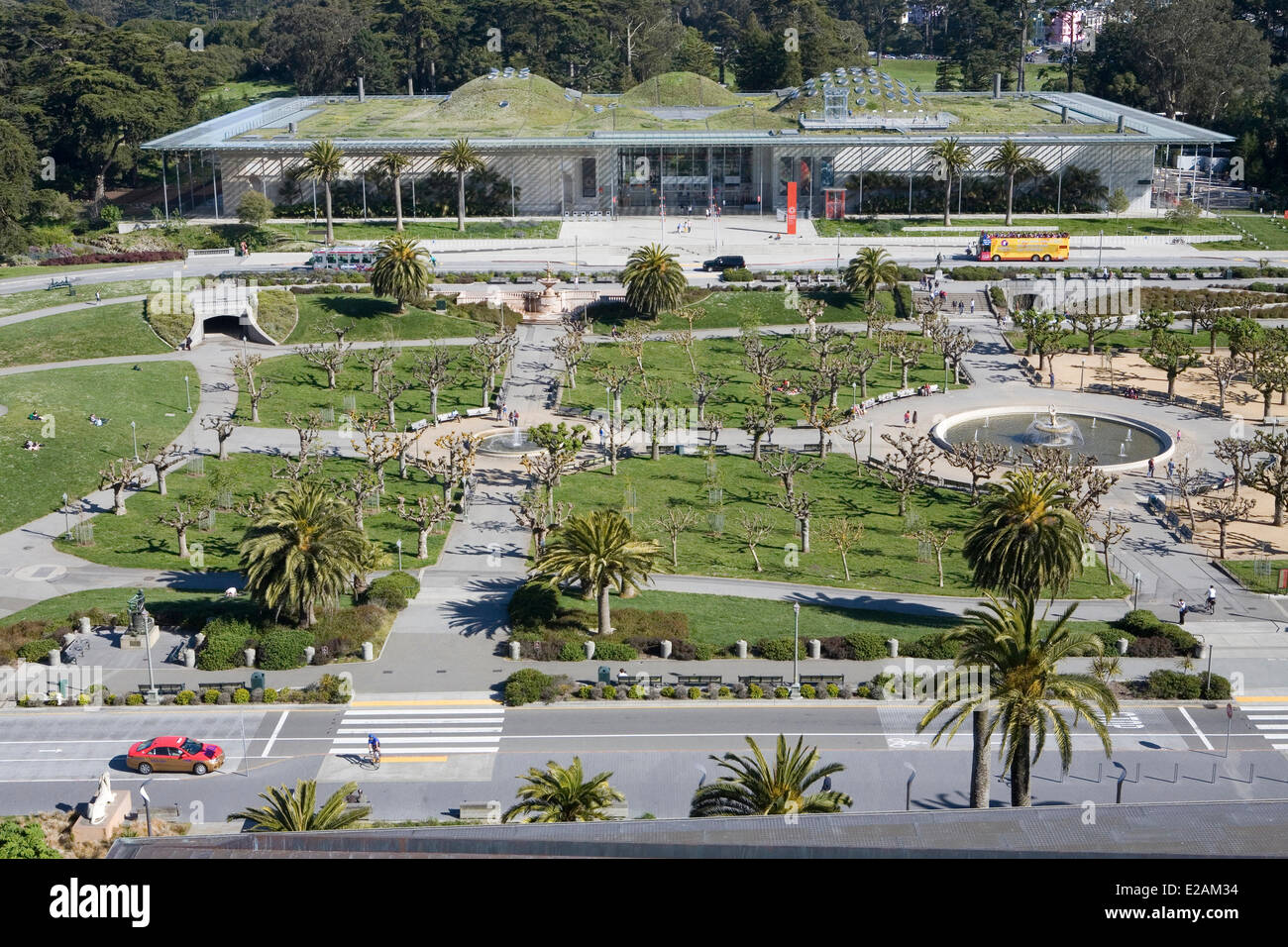 États-unis, Californie, San Francisco, Golden Gate Park, California Academy of Sciences Banque D'Images