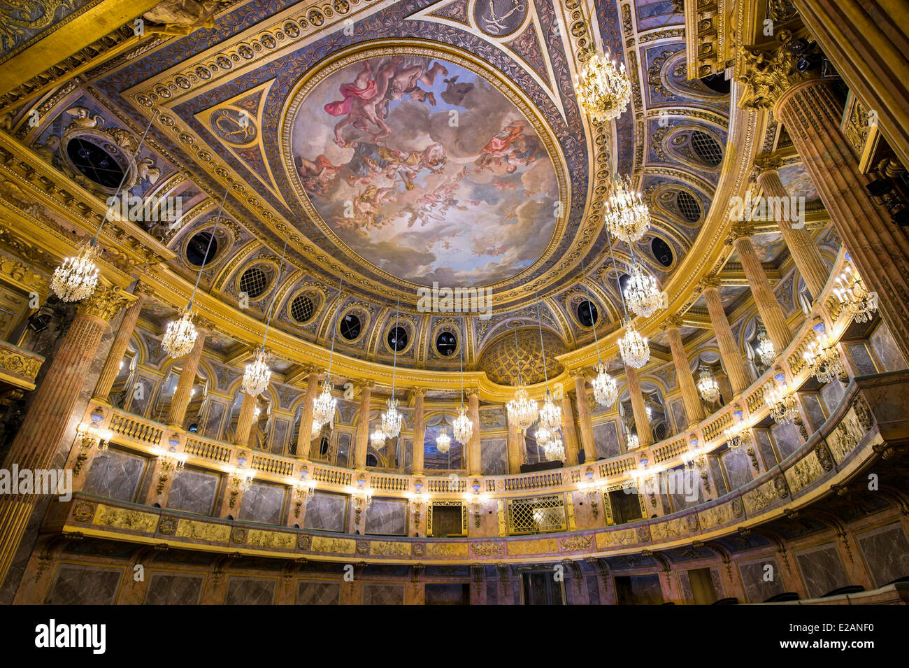 /France, Yvelines, Versailles palace classé Patrimoine Mondial par l'UNESCO, de l'opéra Banque D'Images