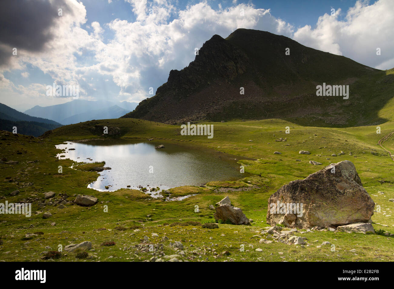 France, Alpes Maritimes, parc national du Mercantour, Haute Vesubie