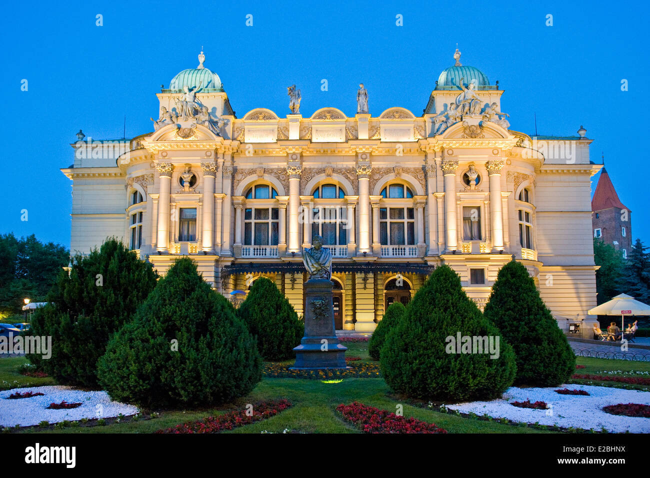 Pologne, Cracovie, Gen. Sikorskiego 12 theatre Banque D'Images