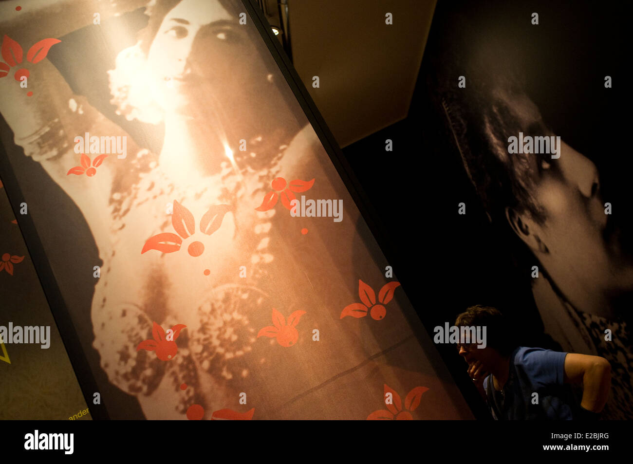 Mata Hari hall de Fries Museum. Leeuwarden. La province de la frise. Fryslan. Aux Pays-Bas. La Hollande. Frisia, Holanda. Banque D'Images