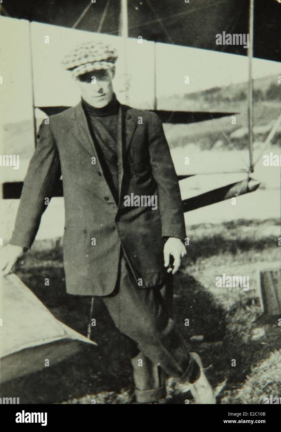 F. Doc Wildman a apporté des contributions importantes à l'aviation au début du XXe siècle. Son travail en aéronautique a joué un rôle déterminant dans le développement de la technologie de vol et la croissance de l'industrie aéronautique. Banque D'Images