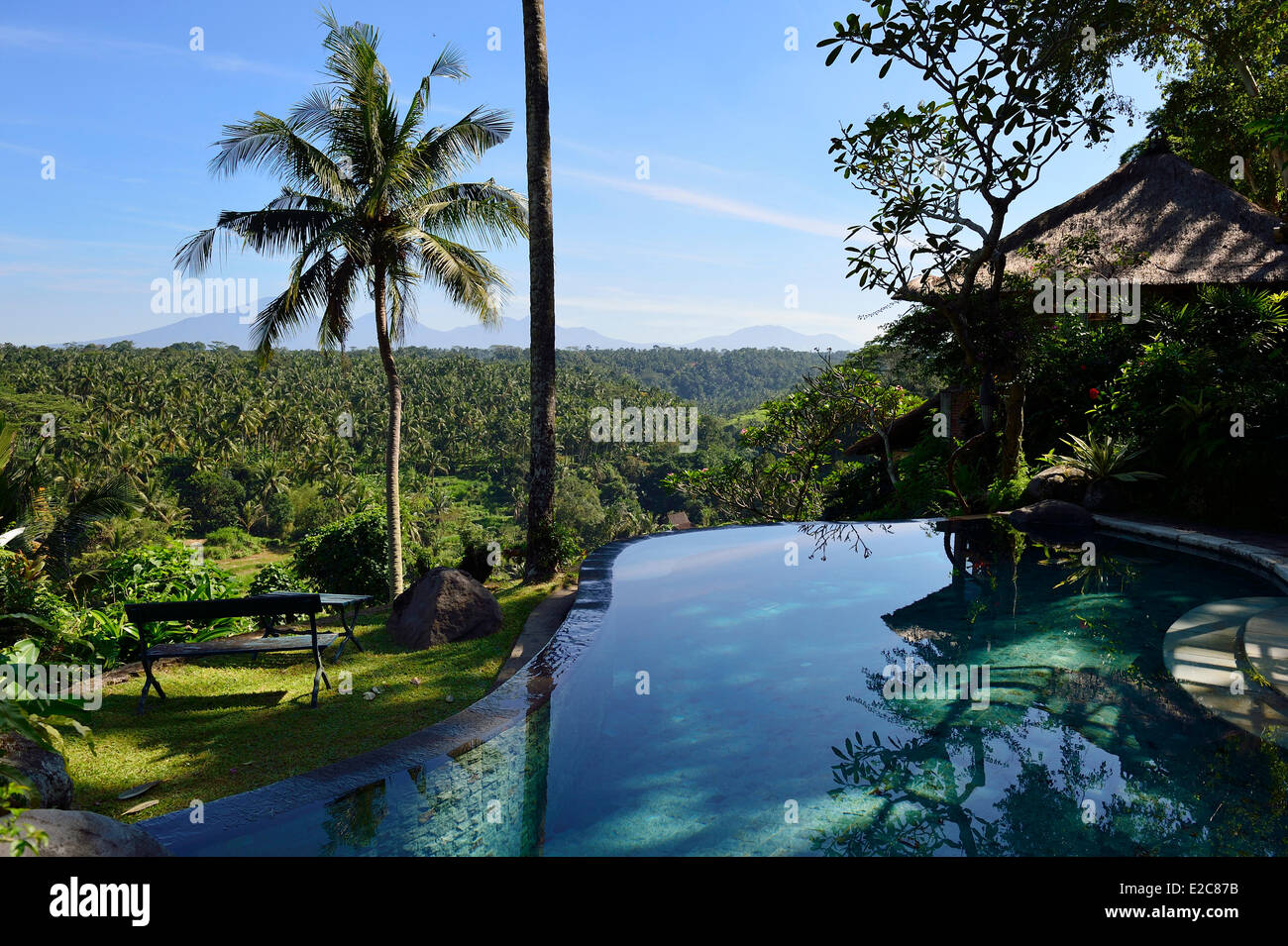 L'INDONÉSIE, Bali, Ubud, le bateau hôtel Taman Bebek Resort and Spa Photo  Stock - Alamy
