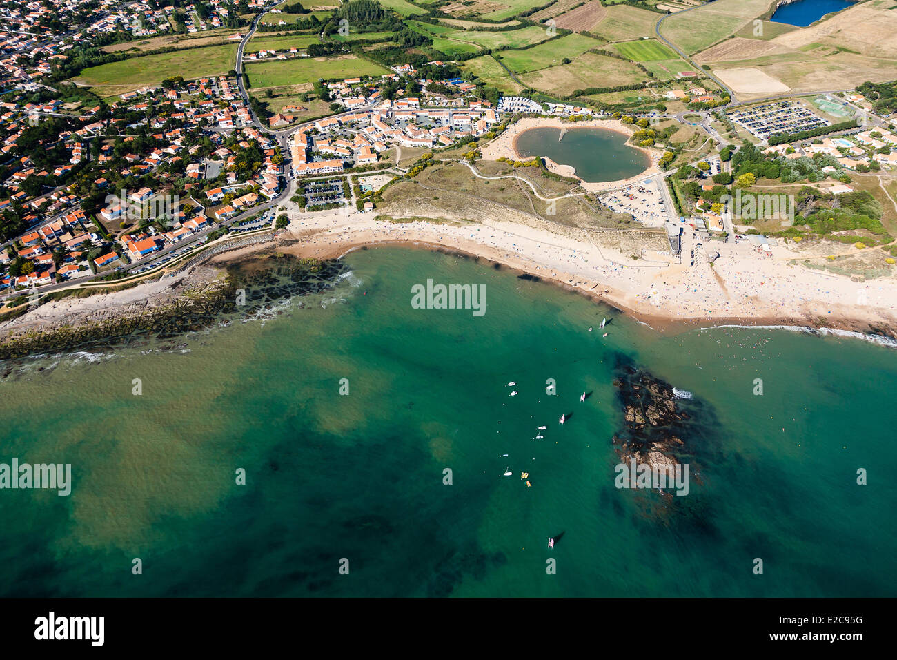 France, Vendée, Bretignolles sur mer, la Normandeliere (vue aérienne Photo Stock Alamy France, Vendée, Bretignolles sur mer, la Normandeliere (vue aérienne Photo Stock Alamy