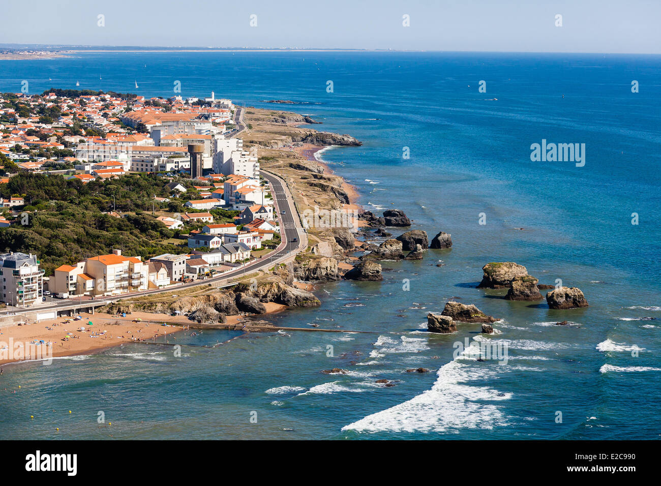 En France, en Vendée, Saint Hilaire de Riez, Les Cinq Pineaux et la