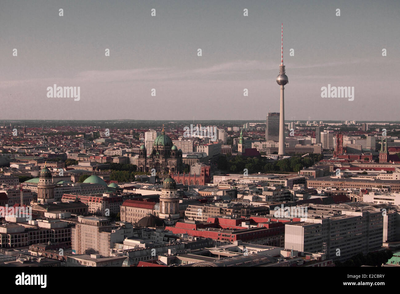 Allemagne, Berlin, vue panoramique Banque D'Images