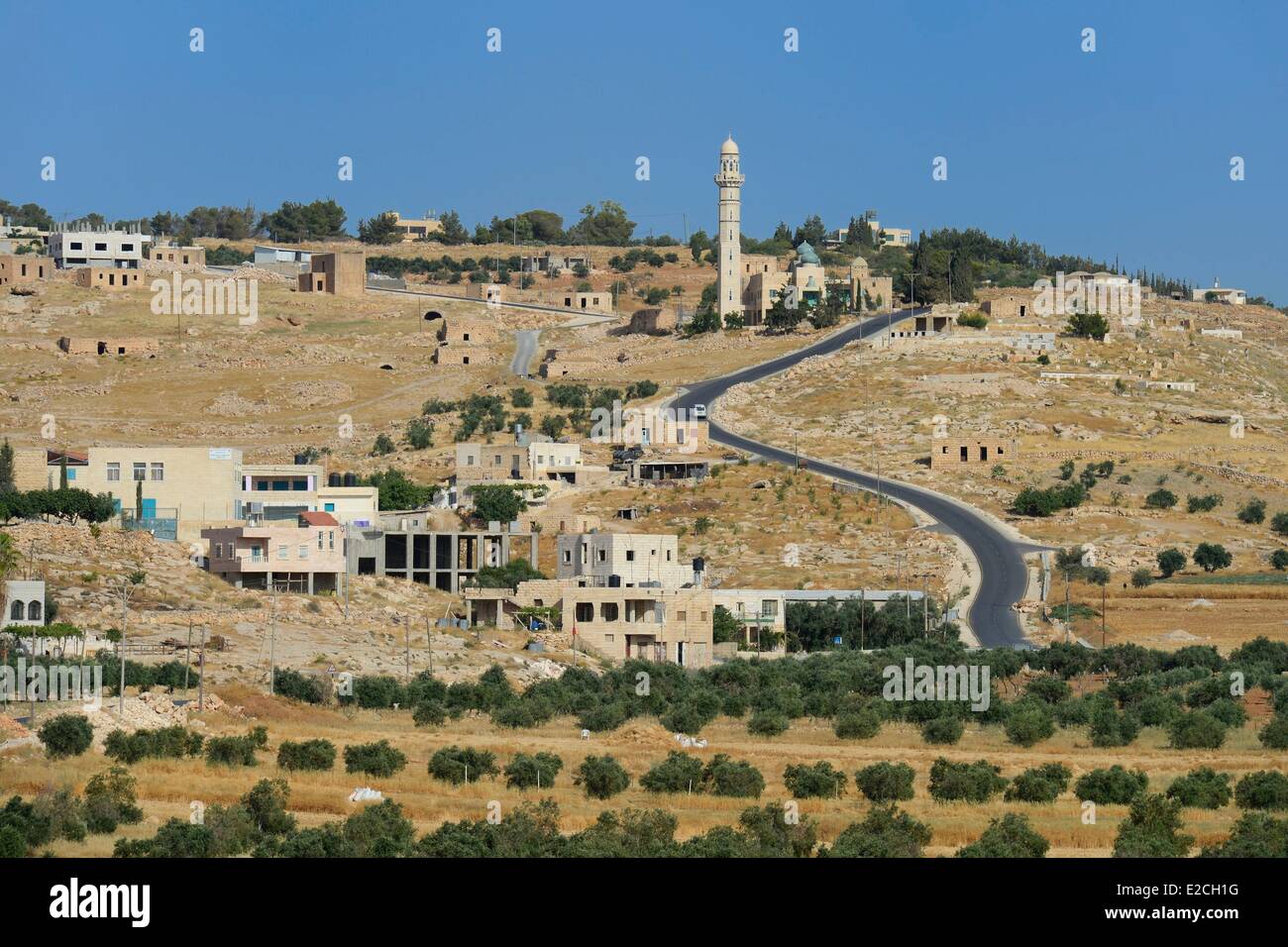 La Palestine, Cisjordanie (territoire contesté), la région de Bethléem, Bayt Ta'mar village Banque D'Images