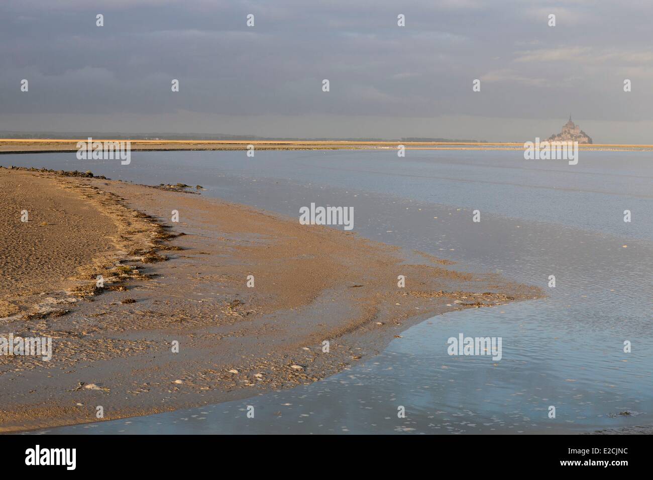 France Manche baie du Mont Saint Michel classé au Patrimoine Mondial ...