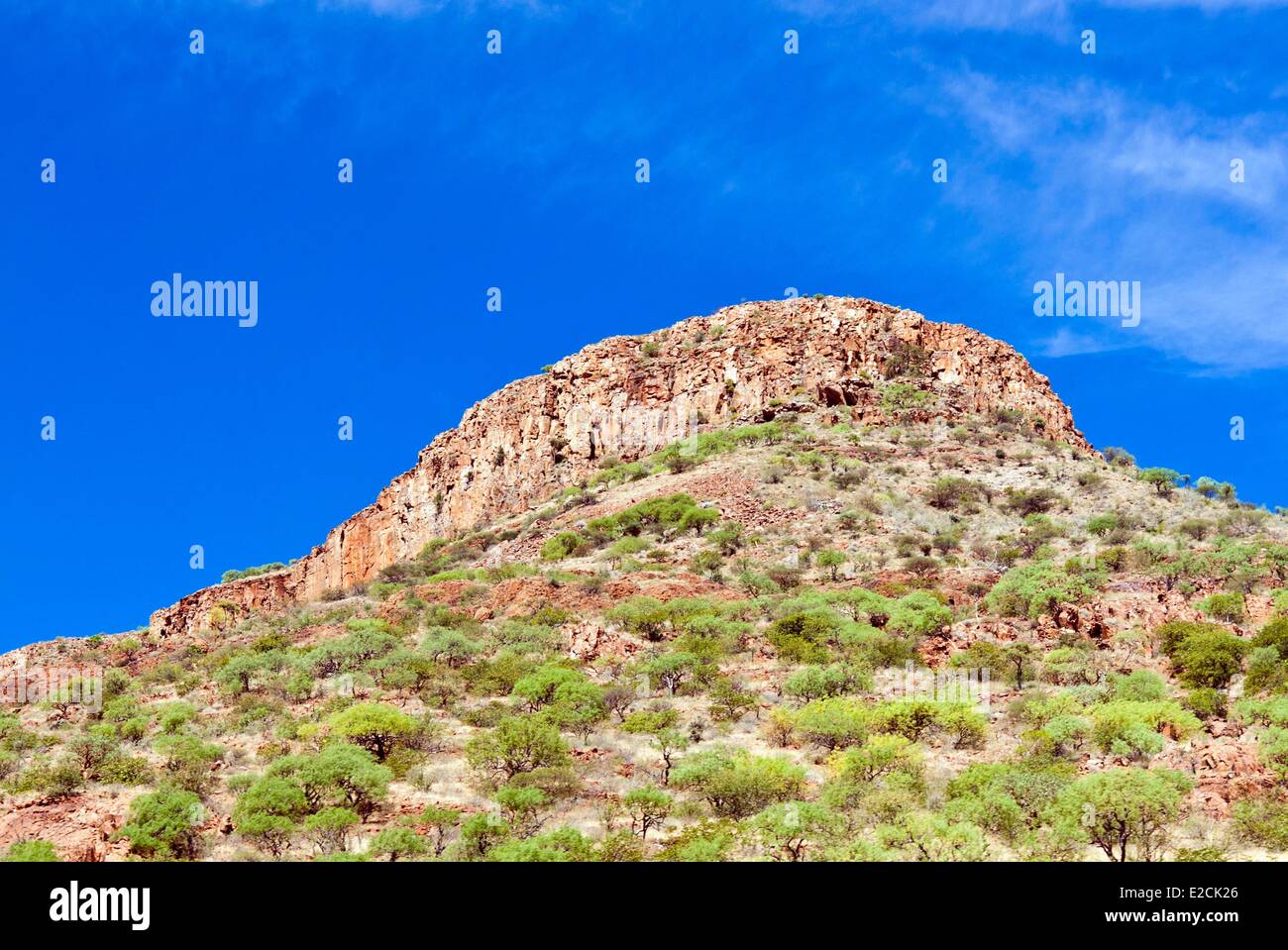 La Namibie, région de Kunene, Damaraland Banque D'Images