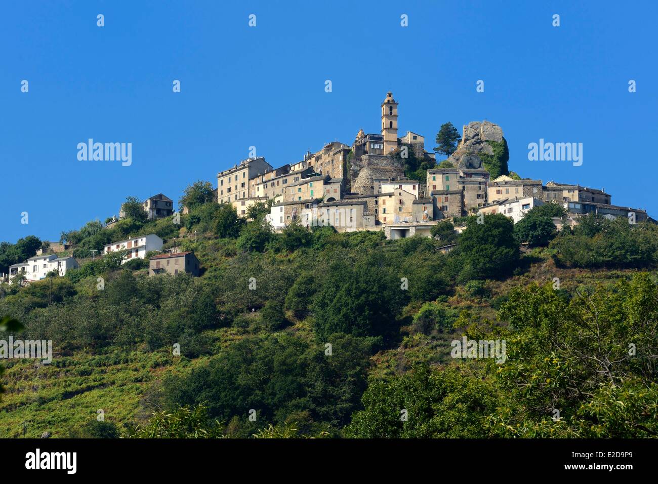 France Haute Corse Castagniccia Village Banque De Photographies Et D france-haute-corse-castagniccia-village-banque-de-photographies-et-d