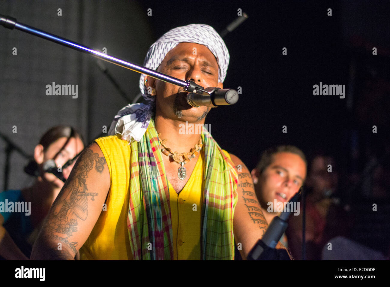 TORONTO, ONTARIO/CANADA - 13 juillet : Les dévots du Seigneur Krishna célébrer au cours de la 41e édition du Festival de l'Inde le 13 juillet, 201 Banque D'Images