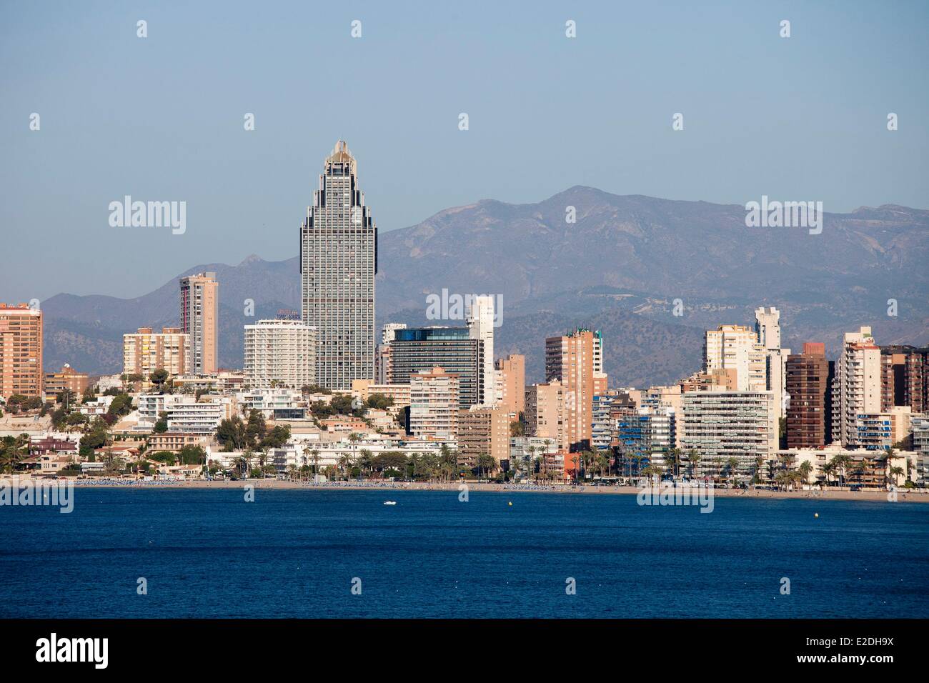 Espagne, Costa Blanca, Communauté de Valence, Benidorm Banque D'Images