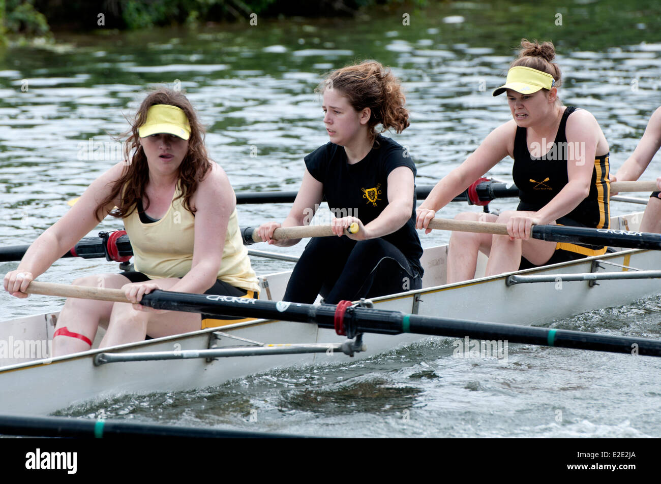 Cambridge peut les bosses, un Clare College mesdames huit Banque D'Images