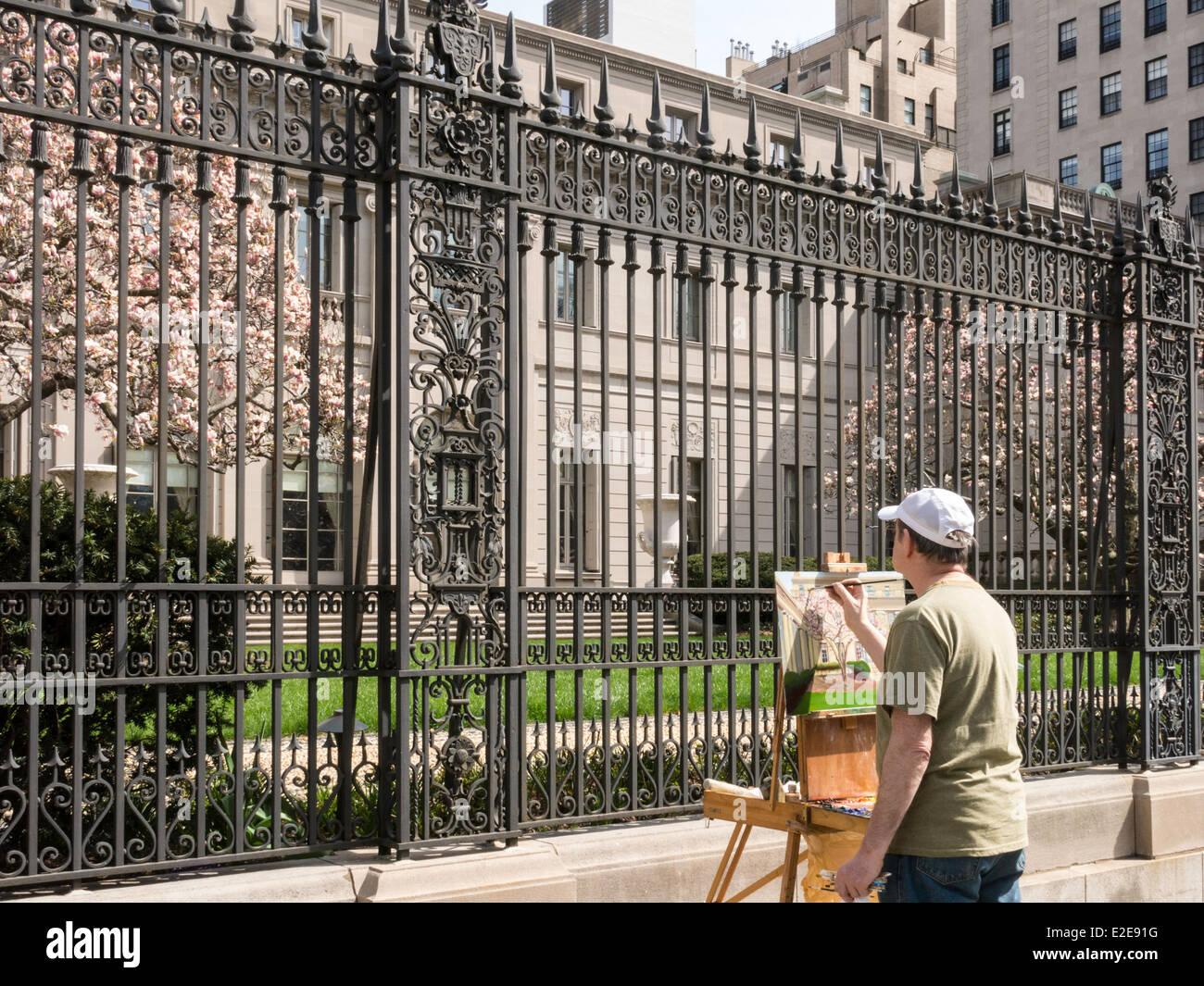 Frick Collection, New York City Museum Banque D'Images