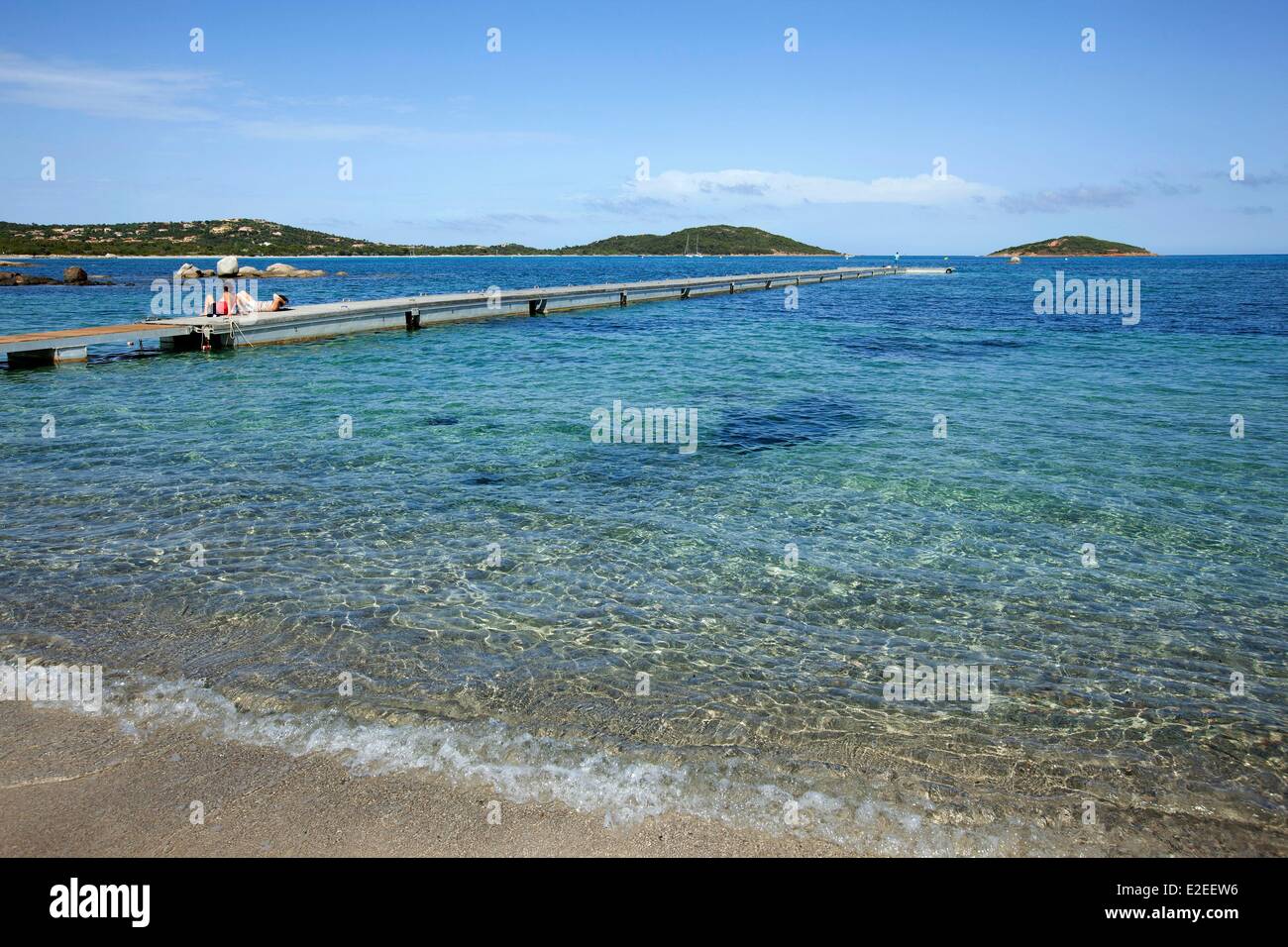 France Corse Du Sud 2a Porto Vecchio Bay Et Plage De St