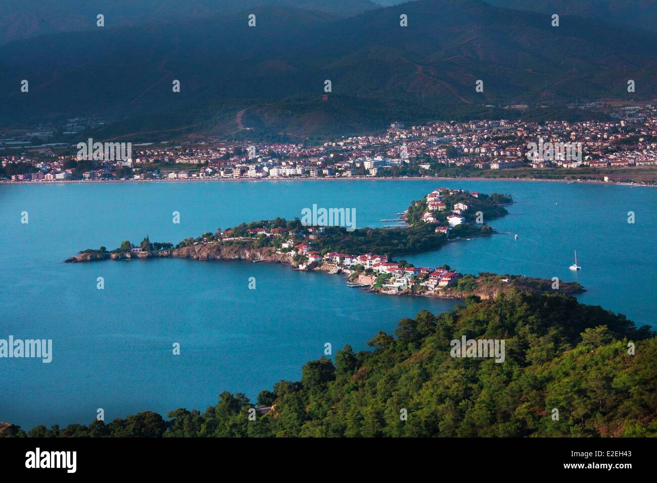 La Turquie, sur la mer Egée, province de Mugla, Fethiye Banque D'Images